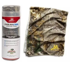 NIB MISSION ENDURACOOL Cooling Towel Large Microfiber -12"x33" Mossy Oak Color